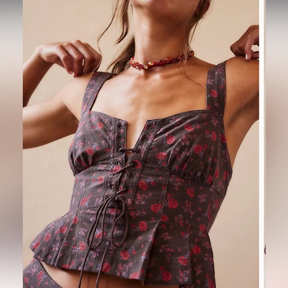 665. Free People Fiona Set - Picture 4 of 4